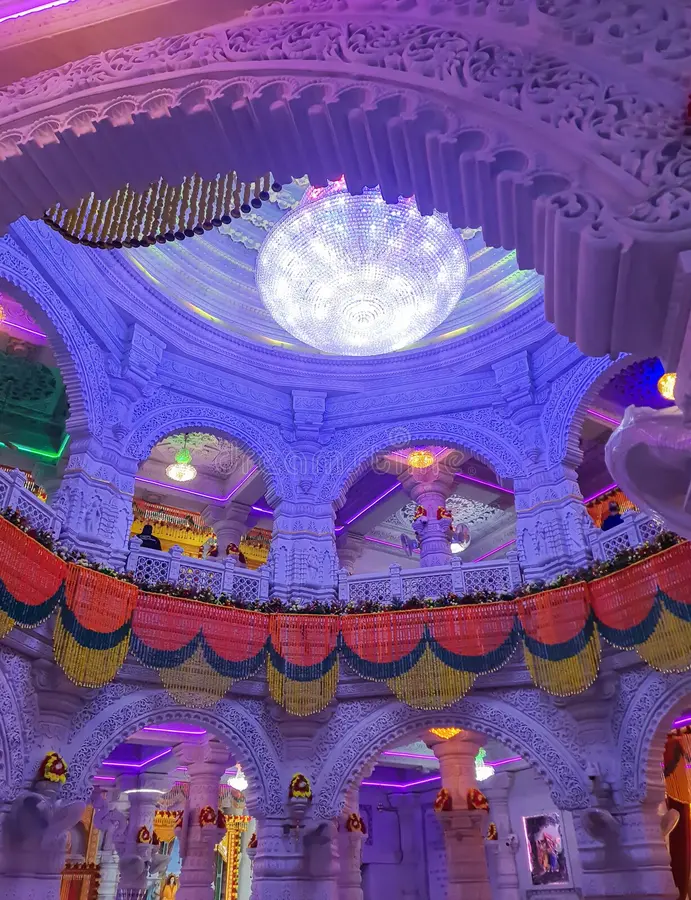 Inside View of Prem Mandir Vrindavan