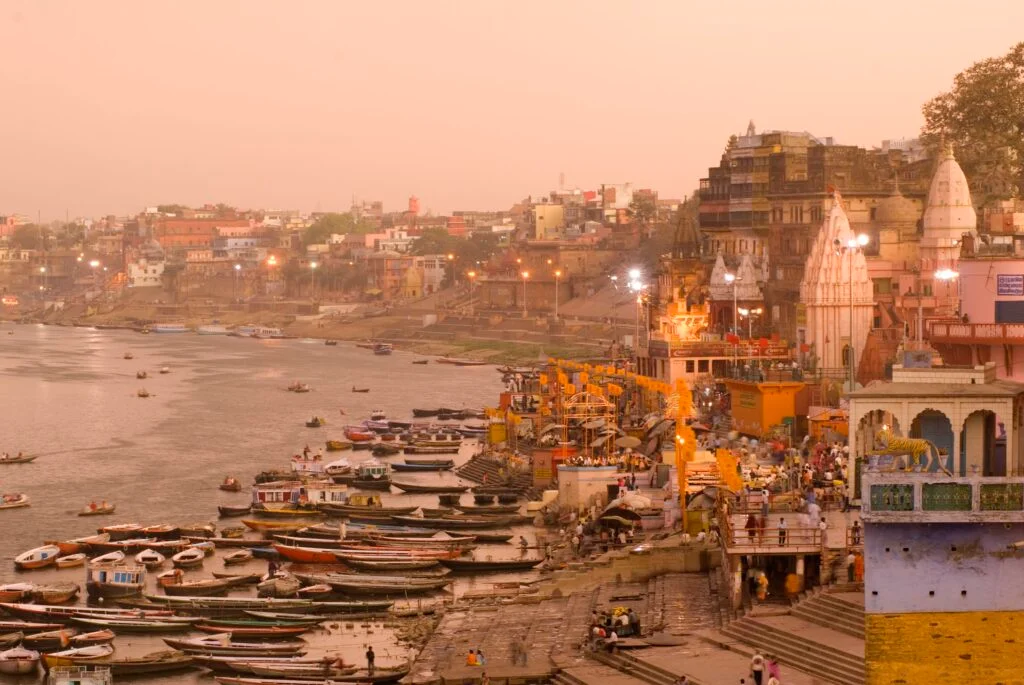 Manmandir ghat in Varanasi